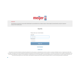 myinfo9.meijer.com