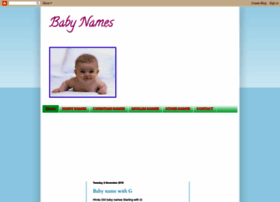 mynewbabynames.blogspot.in