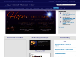 nationalchristianchoir.org