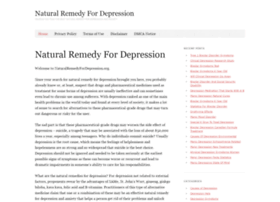 naturalremedyfordepression.org