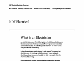 ndfelectrical.com.au