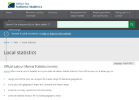 neighbourhood.statistics.gov.uk