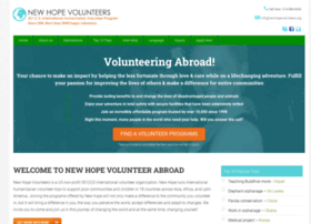 newhopevolunteers.org