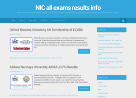 nicresults.co.in