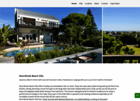 noordhoekbeachvilla.co.za