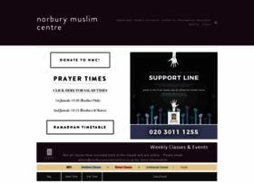 norburymuslimcentre.co.uk