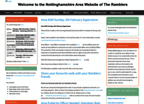 nottsarearamblers.org.uk