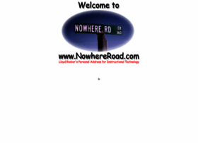 nowhereroad.com