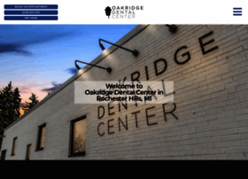 oakridgedentalcenter.com