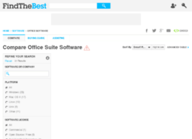 office-suite-software.findthebest.com