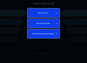 onehyundai.com.ph