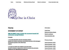 oneinchrist.org.uk