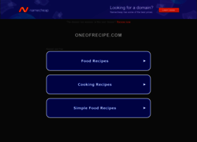 oneofrecipe.com