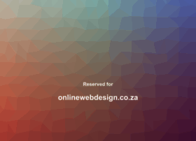 onlinewebdesign.co.za