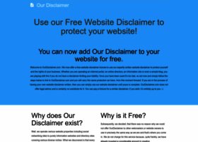 ourdisclaimer.com