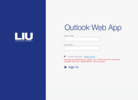 outlook.liu.edu