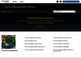 oxfordhandbooks.com