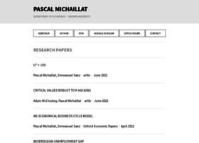 pascalmichaillat.org