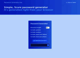 passwordgenerator.live