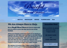 peacefulfuneralservices.com.au