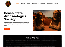 peachstatearchaeologicalsociety.org