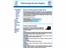 peterboroughdiocesanregistry.co.uk