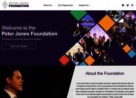 peterjonesfoundation.org