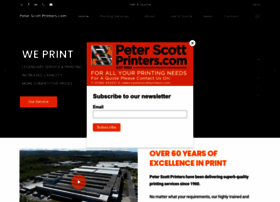 peterscottprinters.com