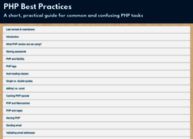 phpbestpractices.org