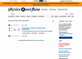 physicsoverflow.org