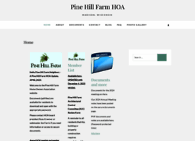 pinehillfarmhoa.org