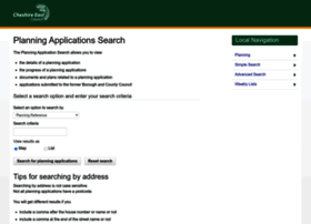 planning.cheshireeast.gov.uk