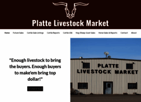 plattelivestockmarket.com