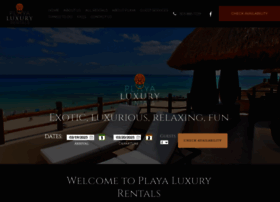playaluxuryrentals.com
