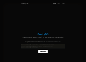 poetrydb.org