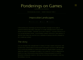 ponderingsongames.com