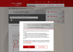 postcode.parcelforce.com