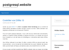 postgresql.website