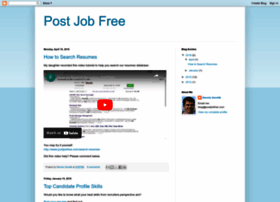 postjobfree.blogspot.com