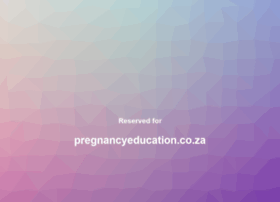 pregnancyeducation.co.za