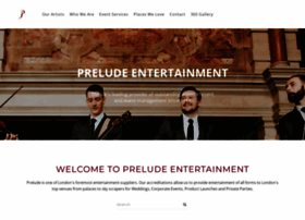 preludeentertainment.co.uk