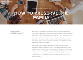 preservethefamily.org