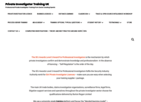 private-investigator-training.org.uk