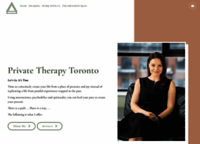 privatetherapytoronto.ca