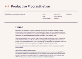 productiveprocrastination.site