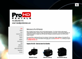 prohdrentals.com