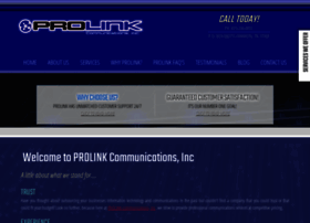 prolinkcomm.com