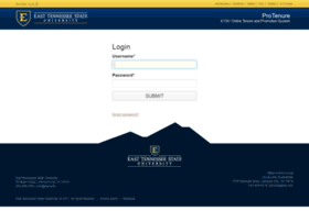 protenure.etsu.edu