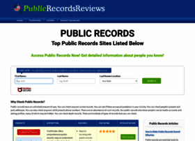 publicrecordsreviews.com