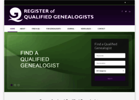 qualifiedgenealogists.org